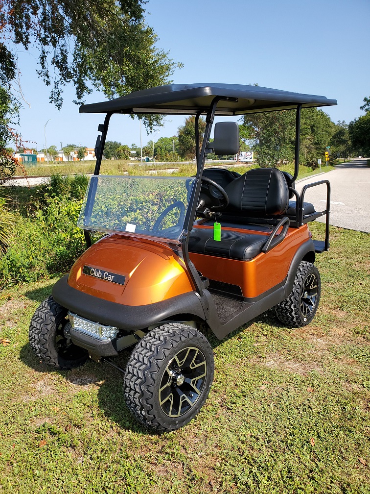 2018 Rebuilt Club Car Precedent Lifted - 4 Passenger | Capital Carts