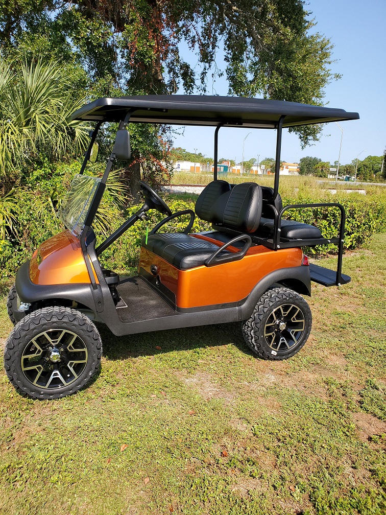 2018 Rebuilt Club Car Precedent Lifted - 4 Passenger | Capital Carts